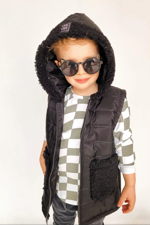 Juoda liemenė unisex - Image 3